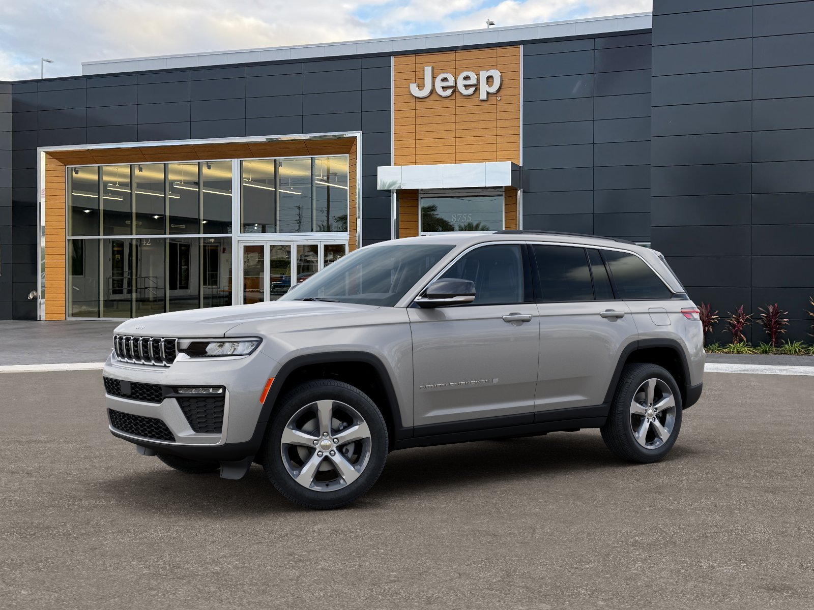 New 2026 Silver Zynith Exterior Paint Jeep Limited image 2