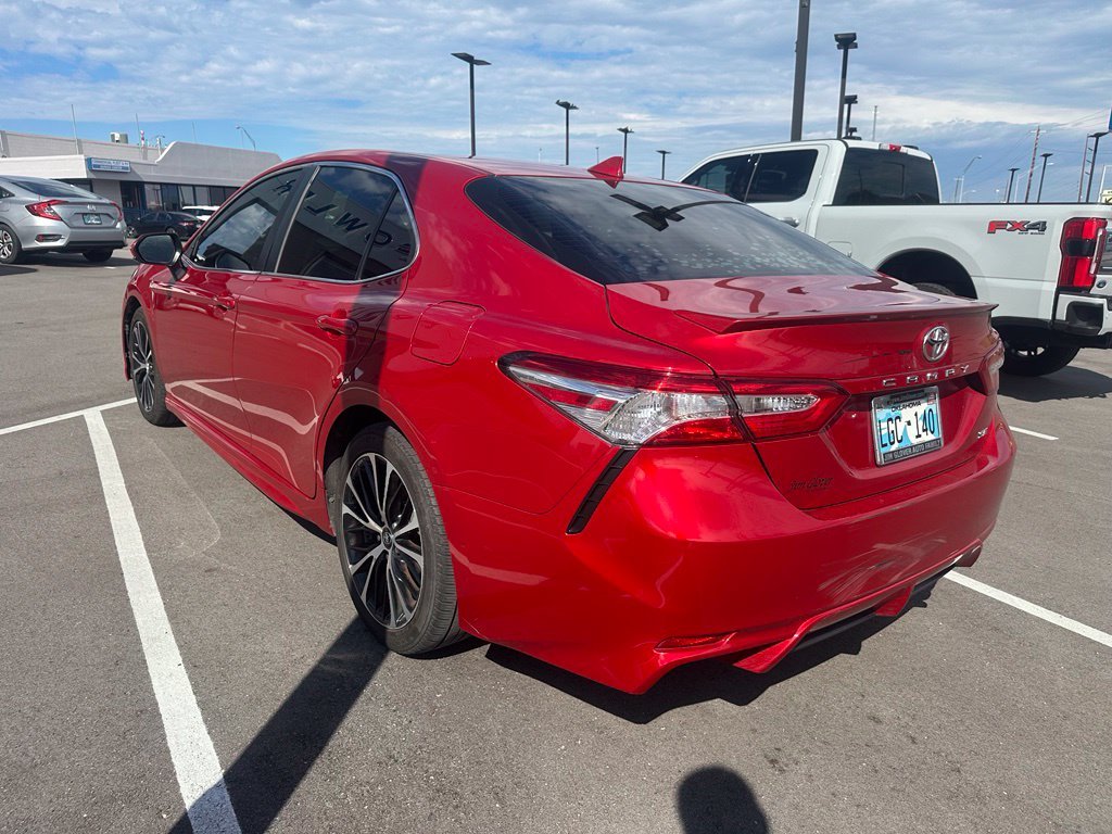 Used 2020 Red Toyota SE image 10