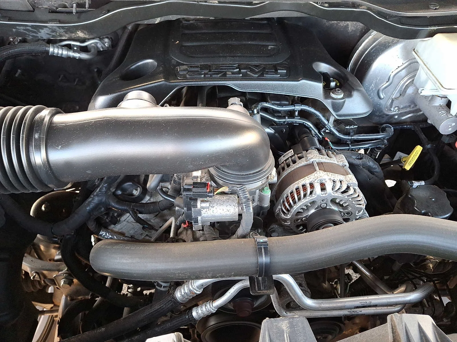 Used 2019 Maximum Steel Metallic Clearcoat Ram Laramie image 28
