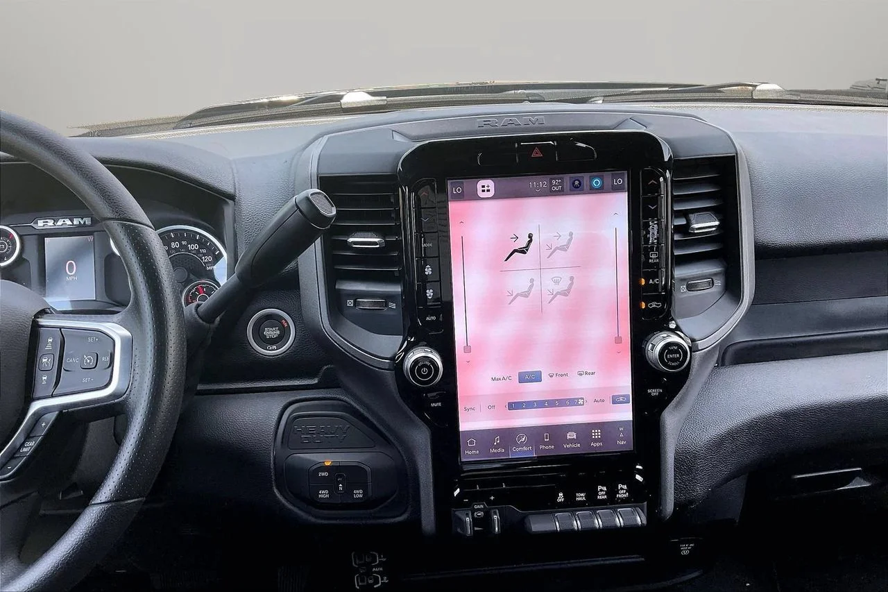 New 2026 Diamond Black Crystal Pearlcoat RAM Tradesman image 12