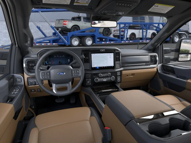 New 2026 Star White Metallic Tri-Coat Ford F-550® LARIAT® image 9