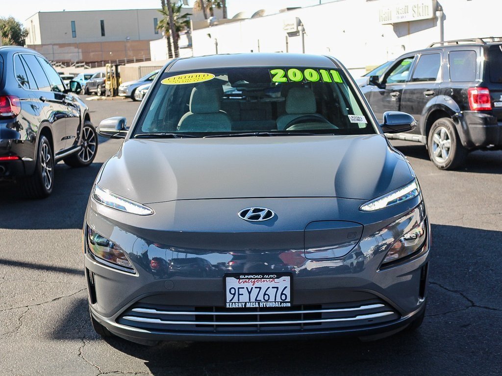 Certified 2023 Hyundai Kona EV SE with VIN KM8K23AG6PU173116 for sale in San Diego, CA