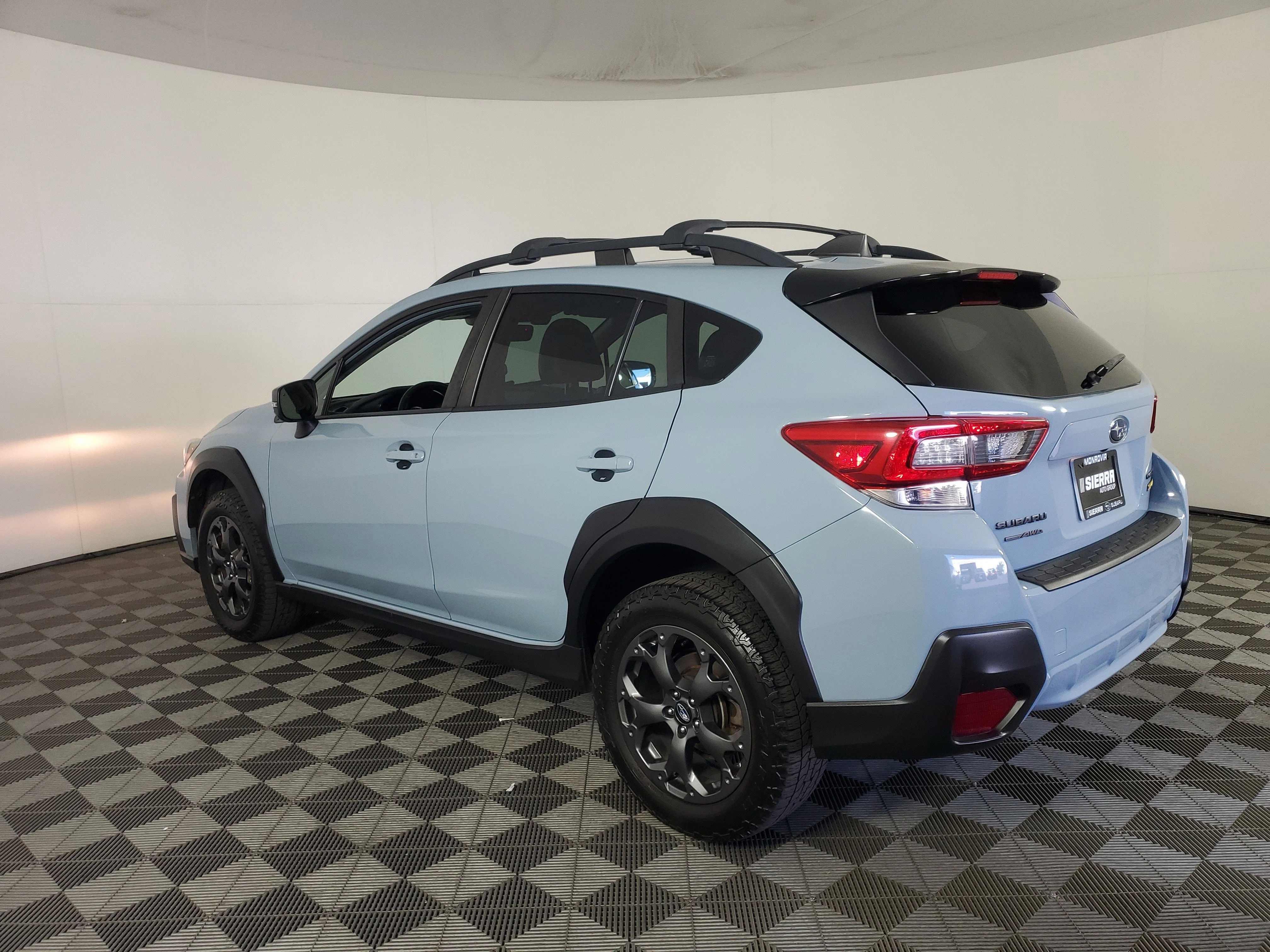 Used 2021 Cool Gray Khaki Subaru Sport image 6