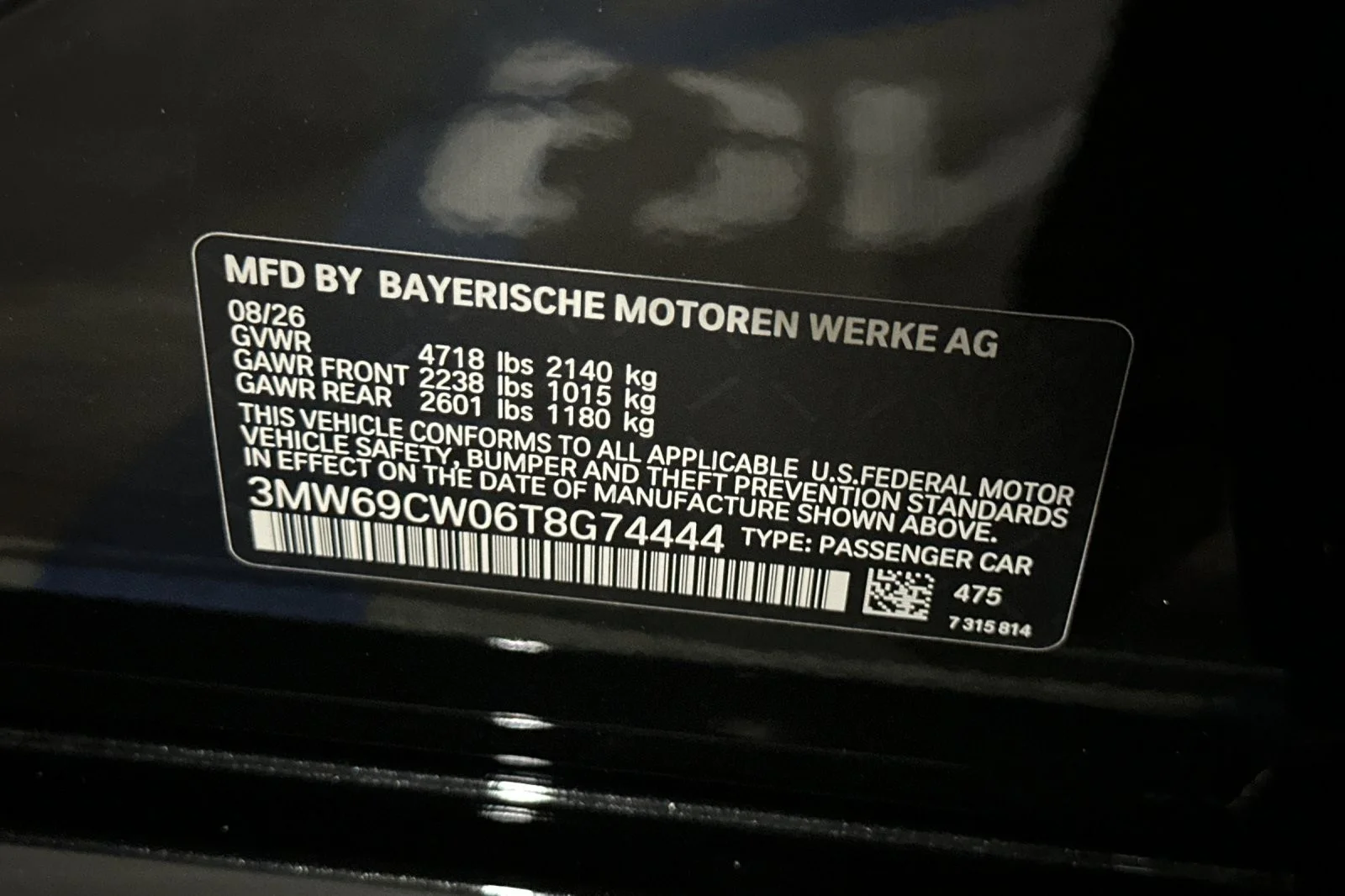 New 2026 Black Sapphire Metallic BMW 330i NA image 27