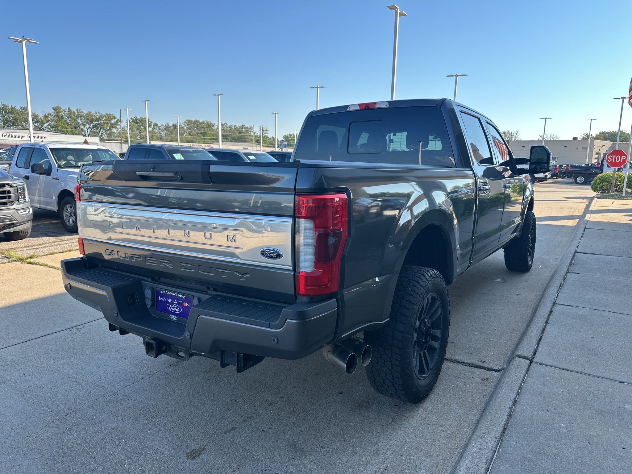 Used 2017 Magnetic Metallic Ford Platinum image 11