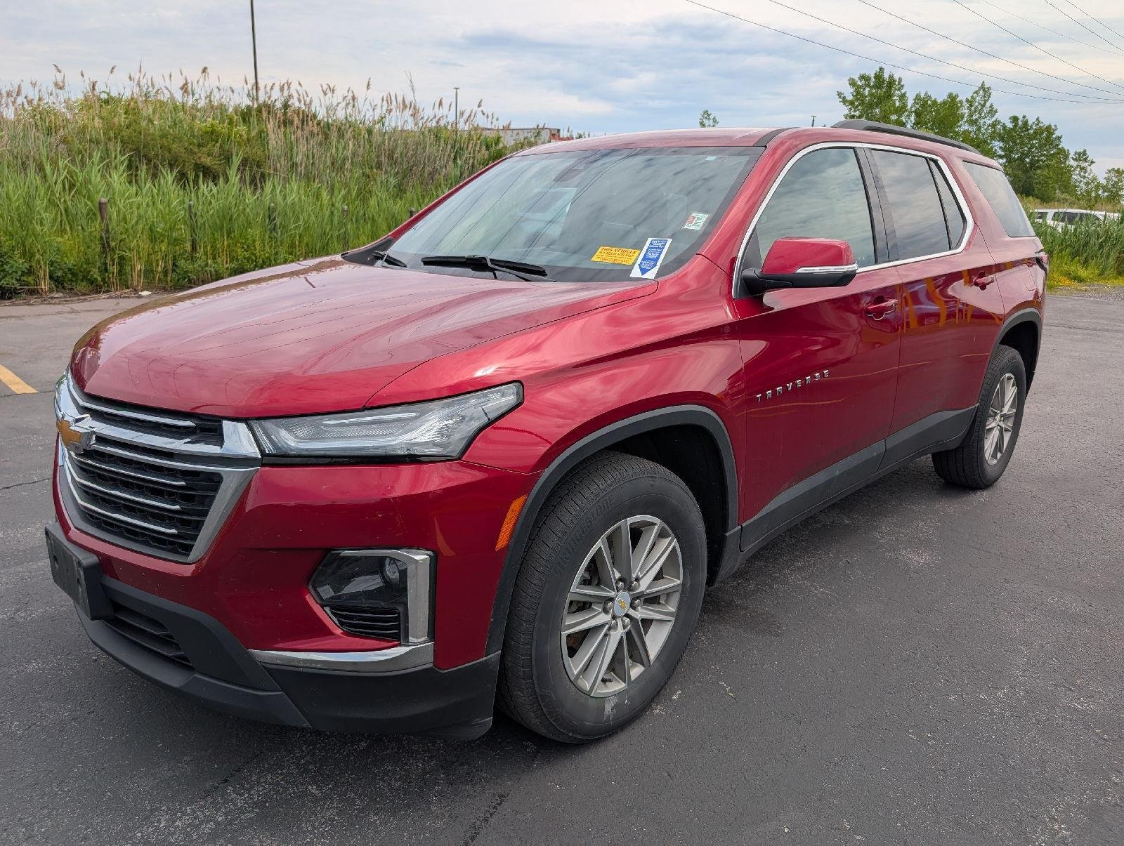 Used 2023 Radiant Red Tintcoat Chevrolet LT Cloth image 4