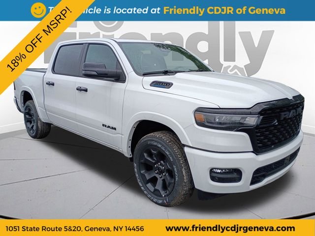 New 2026 Bright White Clearcoat RAM Big Horn/Lone Star image 3