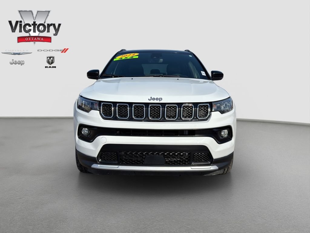 Used 2024 Jeep Compass Limited with VIN 3C4NJDCNXRT610893 for sale in Kansas City