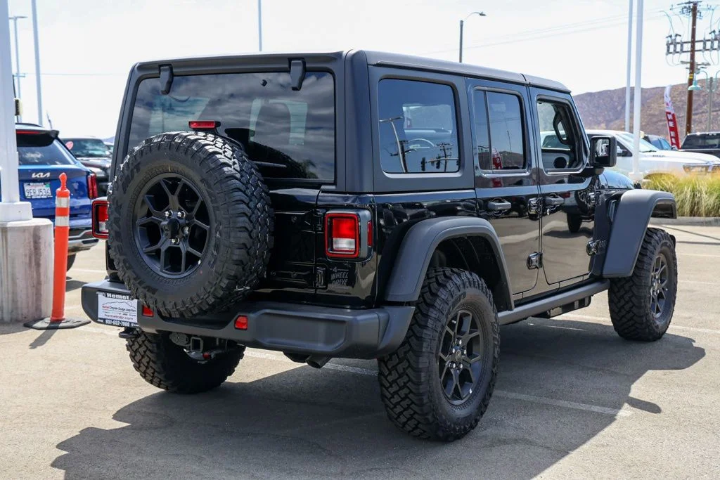 New 2026 Black Clearcoat Jeep Willys image 3