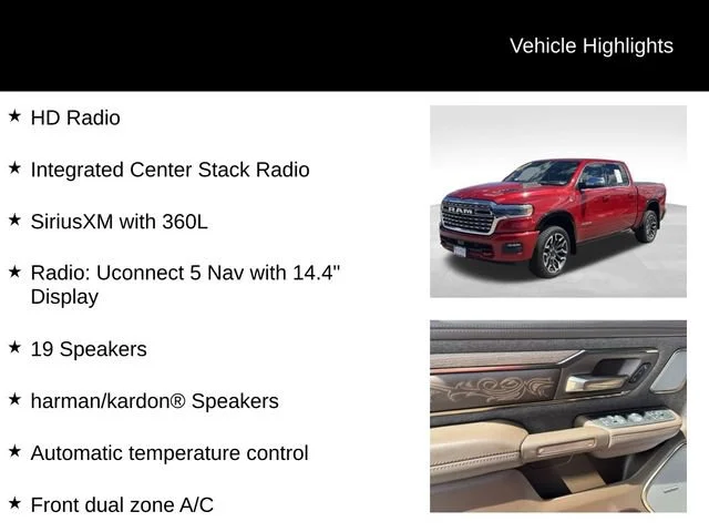 Used 2026 Red Ram Limited Longhorn Crew Cab 4x4 5