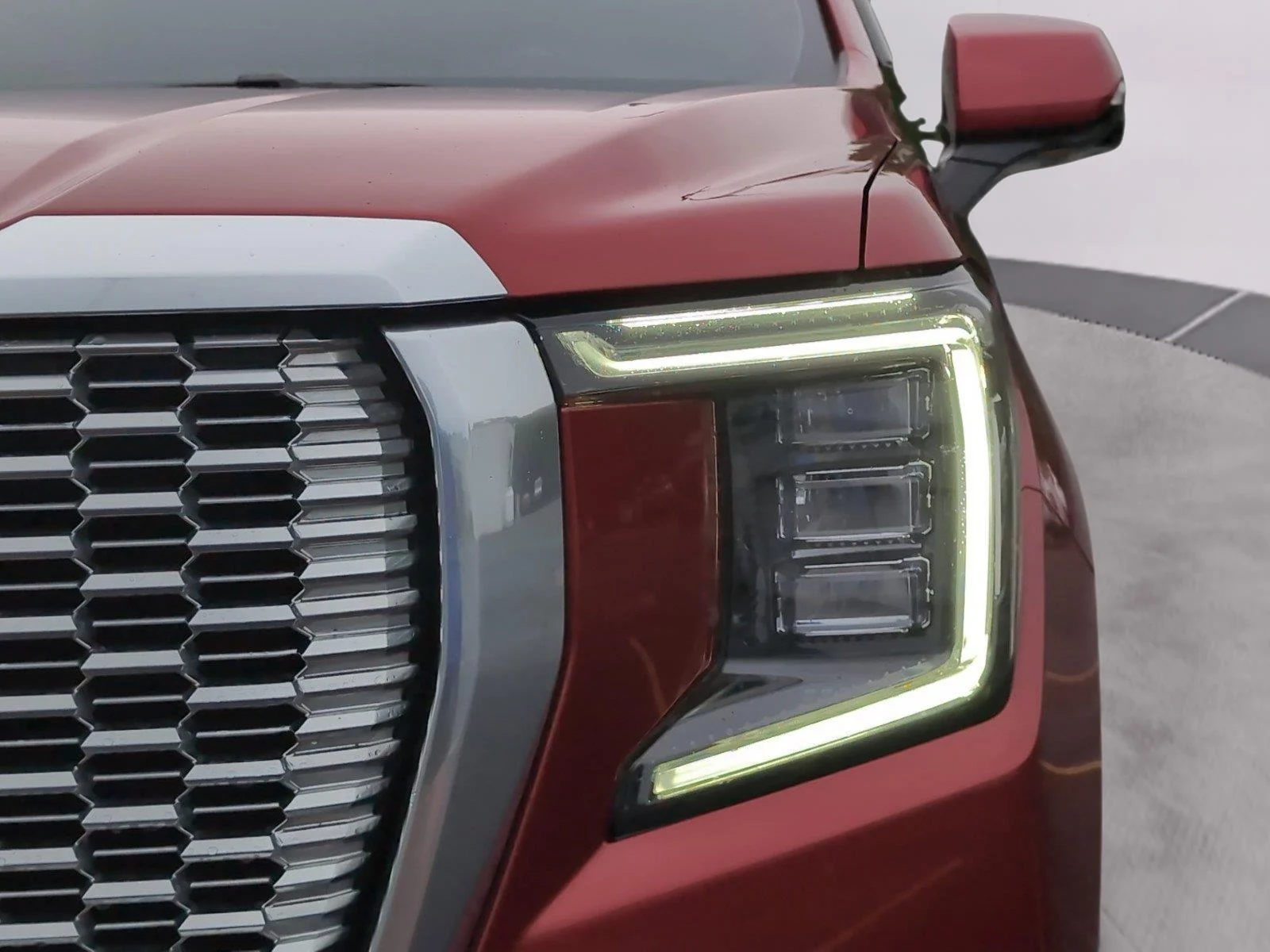 Used 2024 Volcanic Red Tintcoat GMC Denali image 37