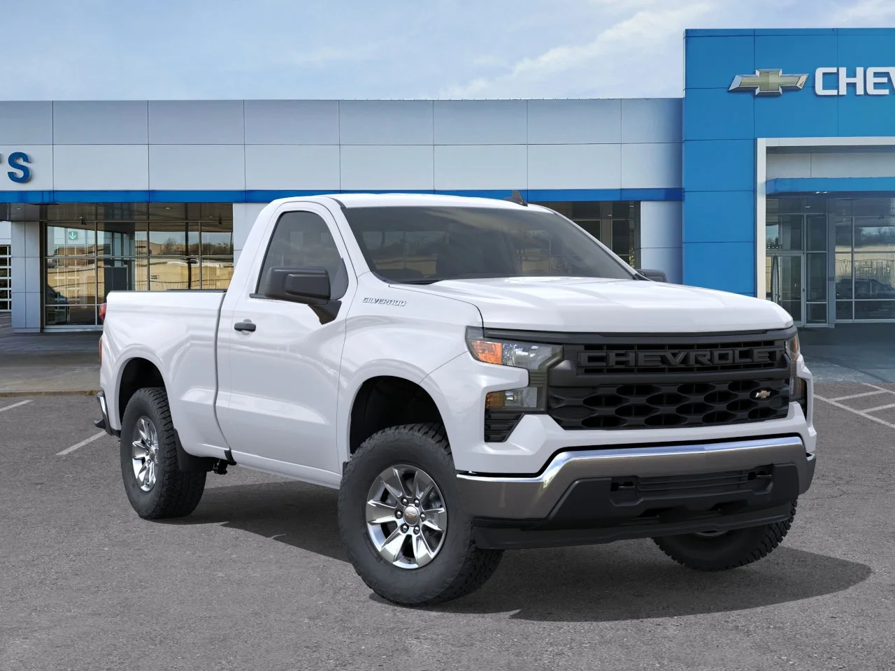 New 2026 Summit White Chevrolet Work Truck image 8