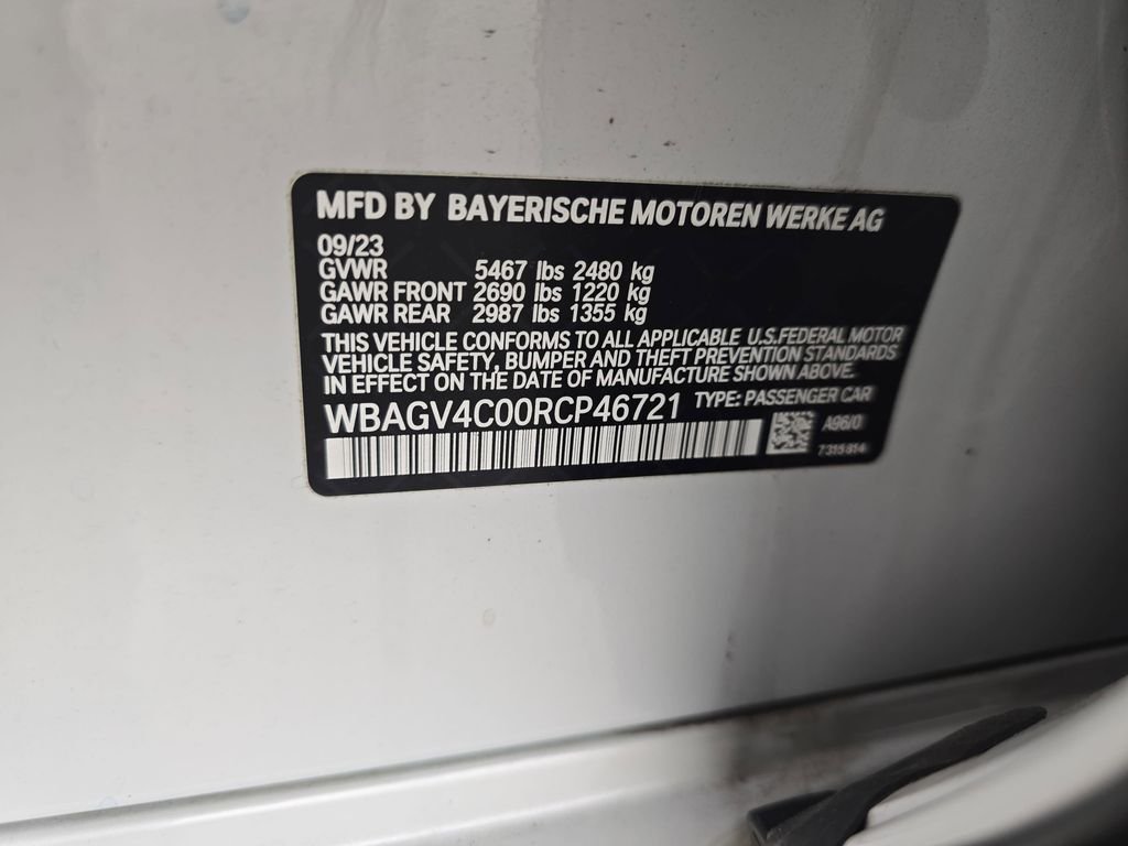 Certified Used 2024 Mineral White Metallic BMW 840 image 31