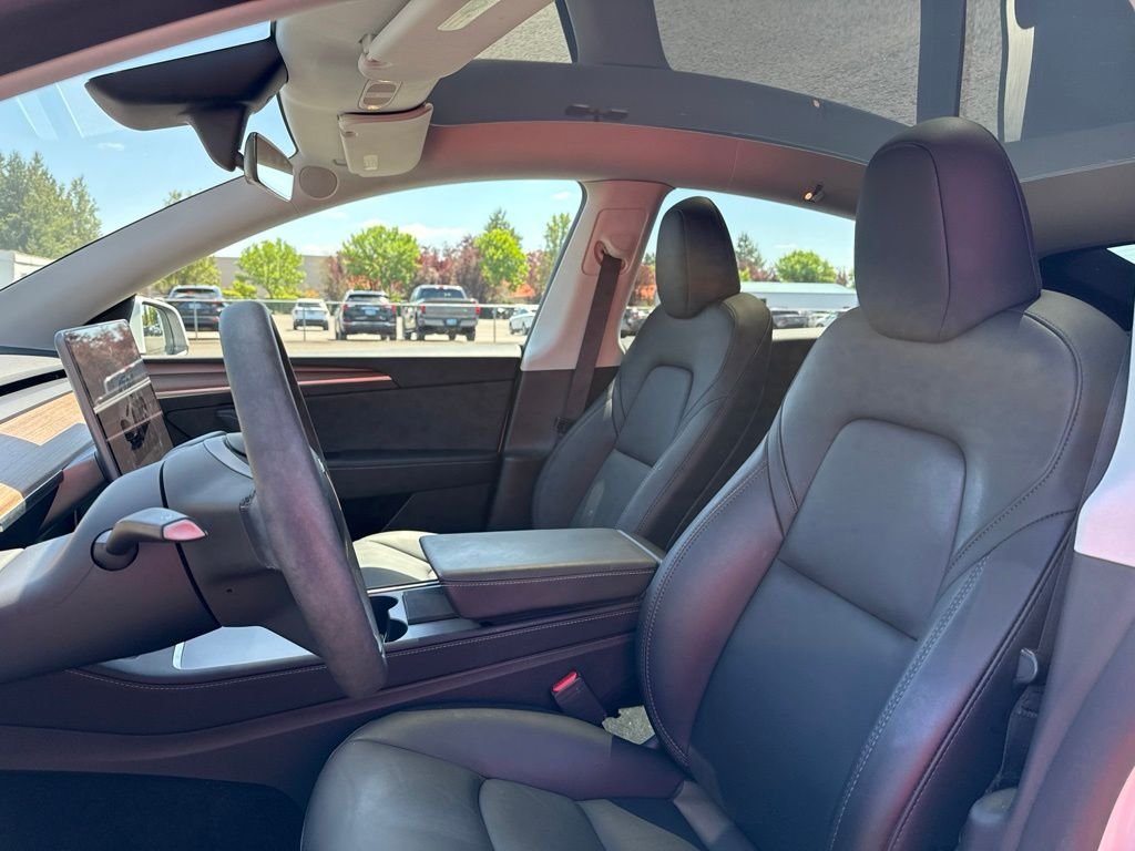 Used 2024 Pearl White Multi-Coat Tesla Long Range image 9
