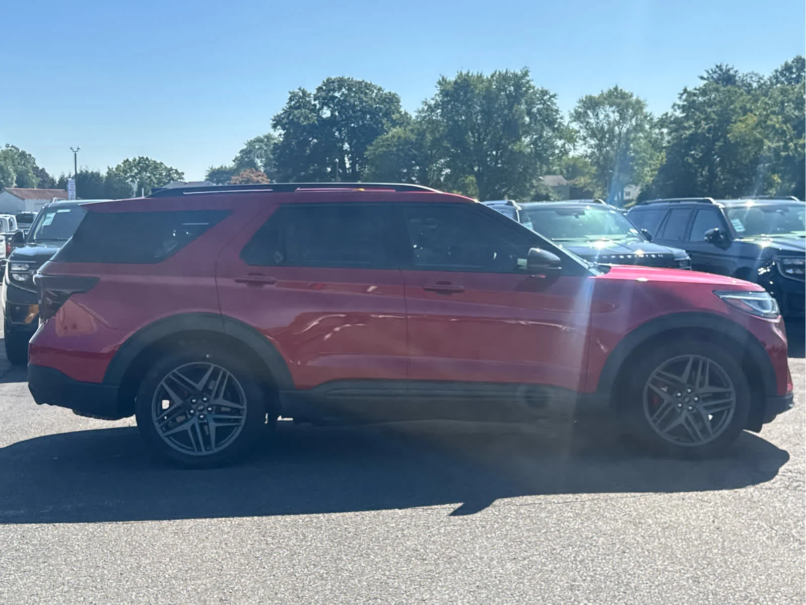 Used 2025 Rapid Red Metallic Tinted Clearcoat Ford ST image 5