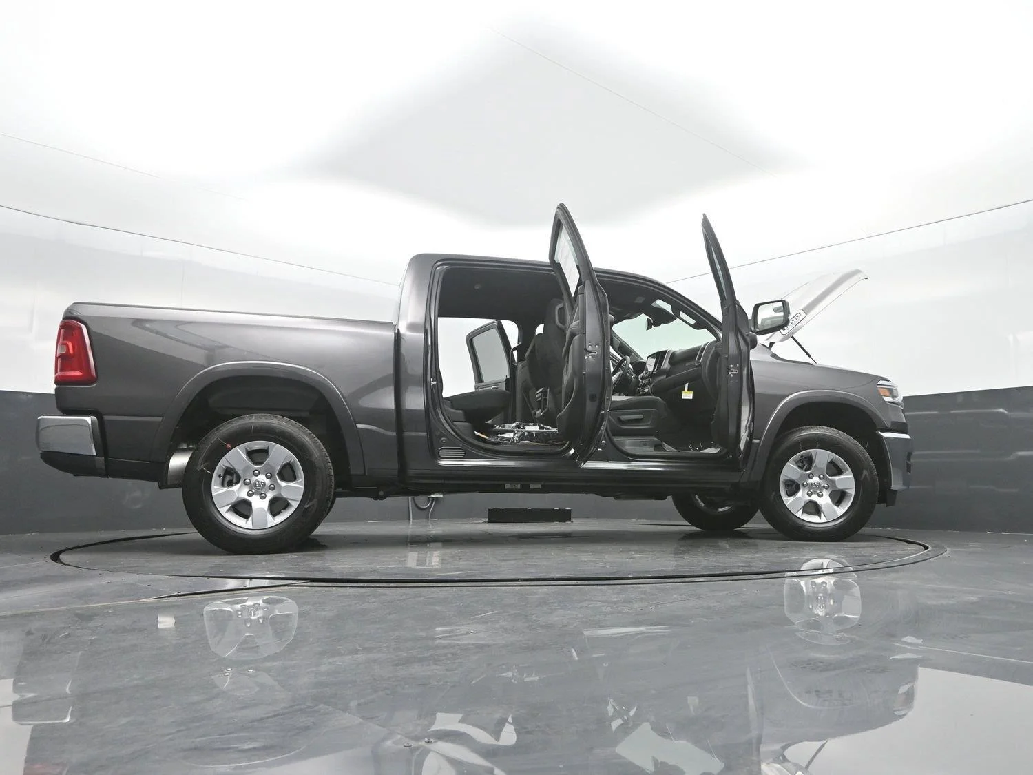 New 2027 Granite Crystal Metallic Clear-Coat Exterior Paint RAM Big Horn image 52