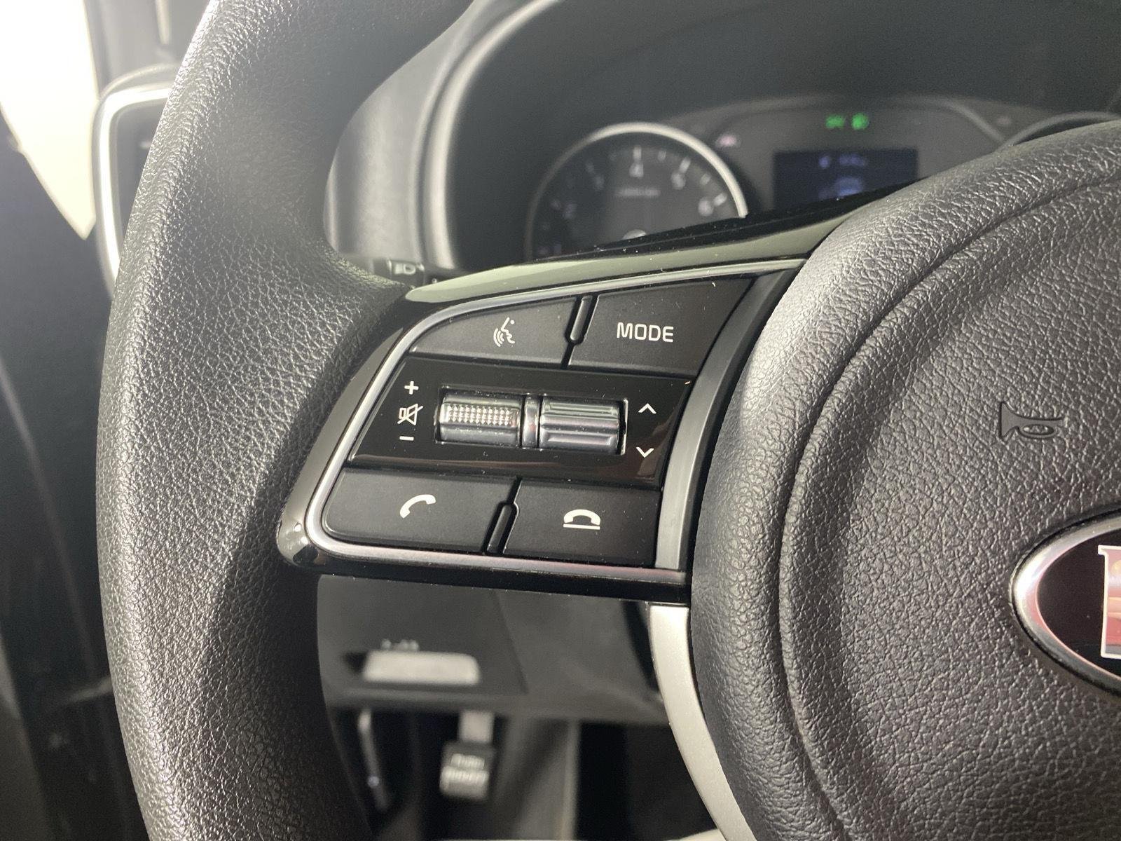Used 2020 Black Cherry Kia LX image 16
