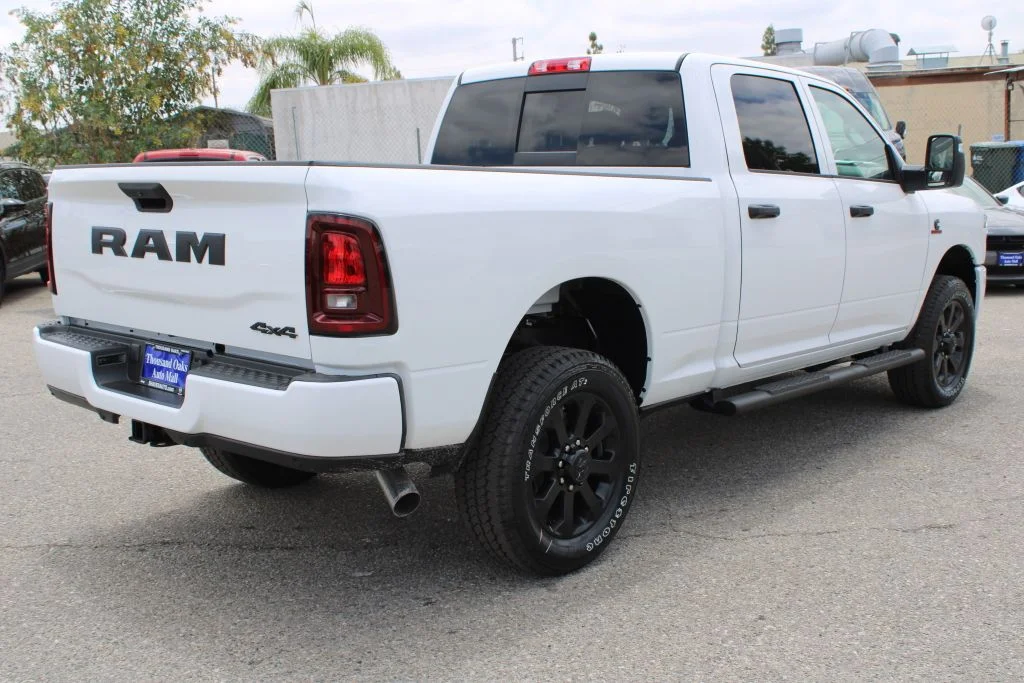New 2026 Bright White Clearcoat Ram Tradesman image 4