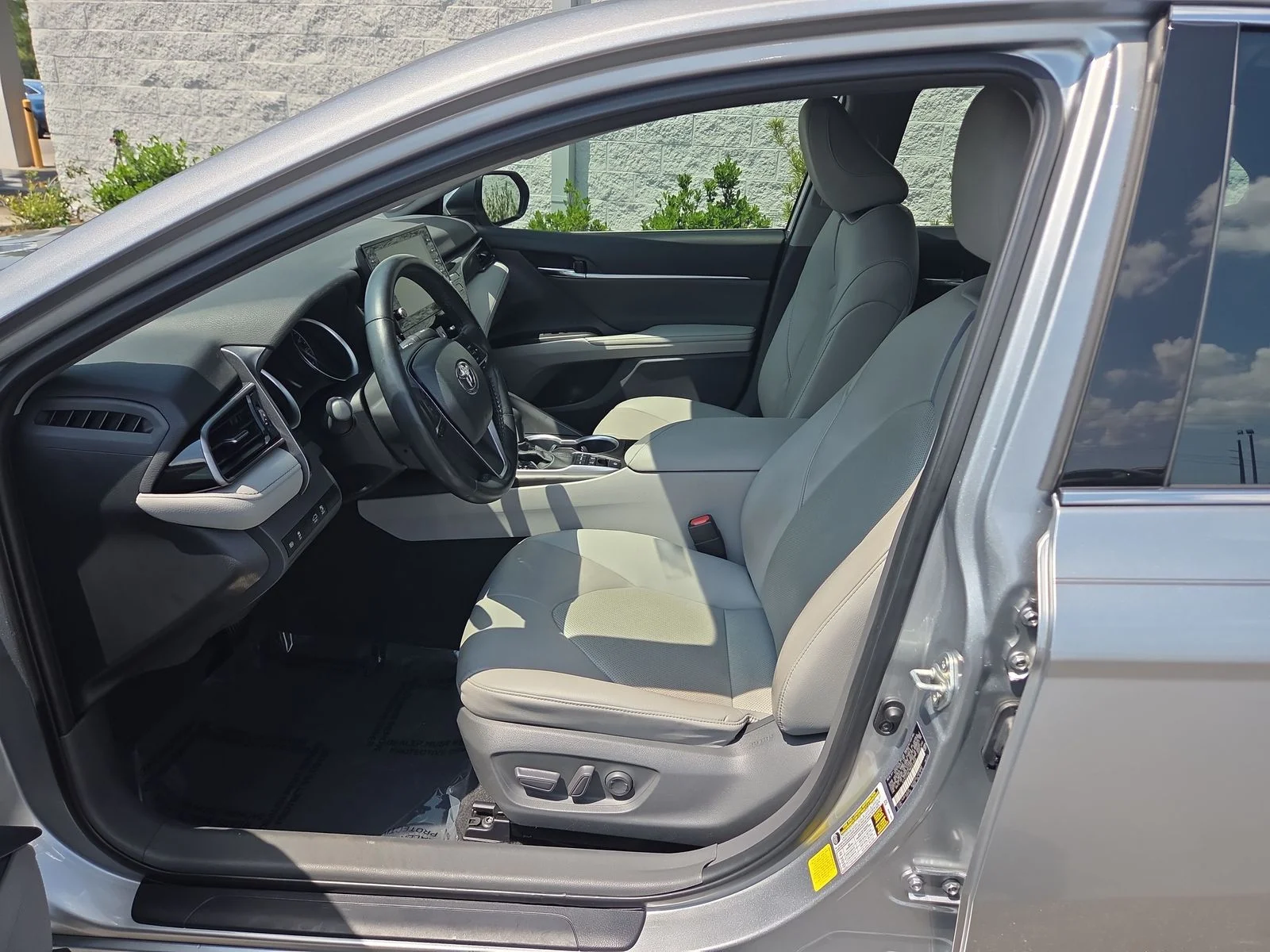 Used 2021 Celestial Silver Metallic Toyota XLE image 10