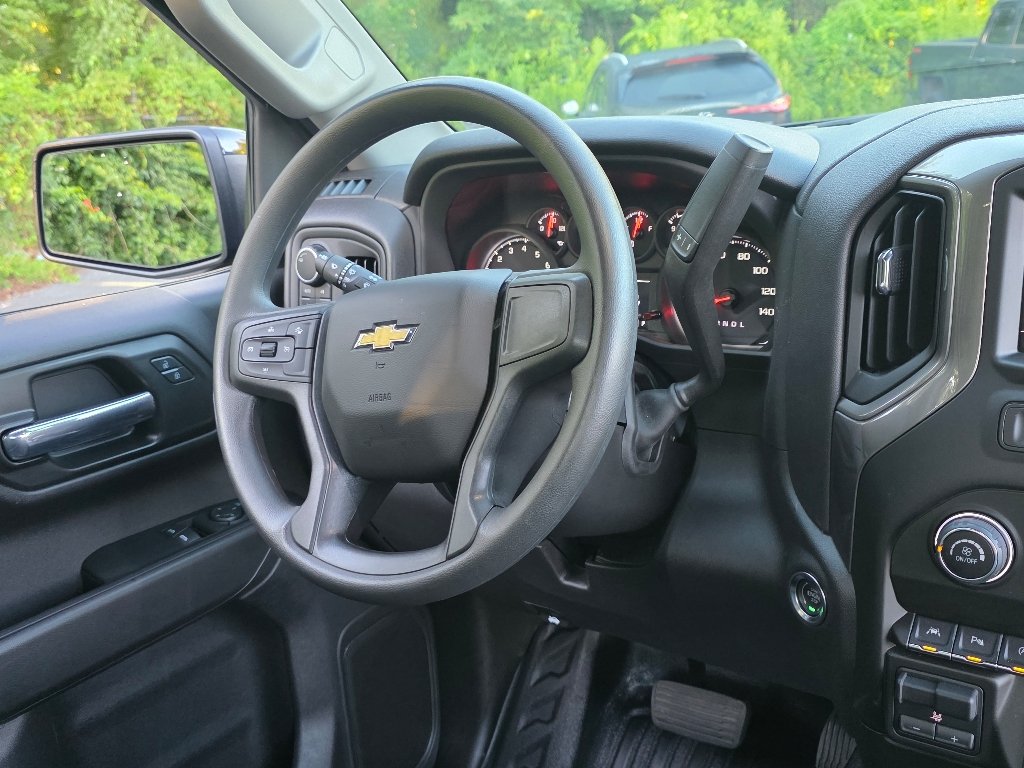 Certified Used 2025 Black Chevrolet WT image 24