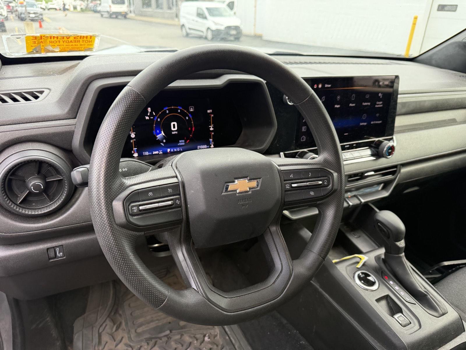 Used 2023 Sterling Gray Metallic Chevrolet 4WD Work Truck image 5