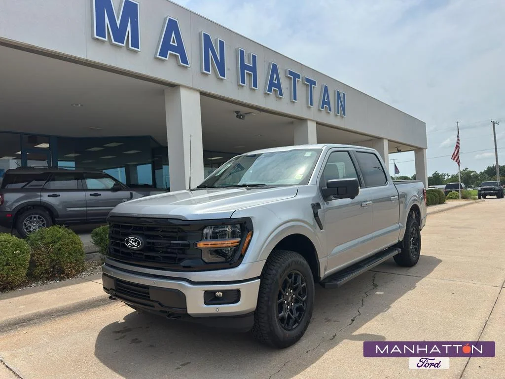 New 2026 Iconic Silver Metallic Ford XLT image 1