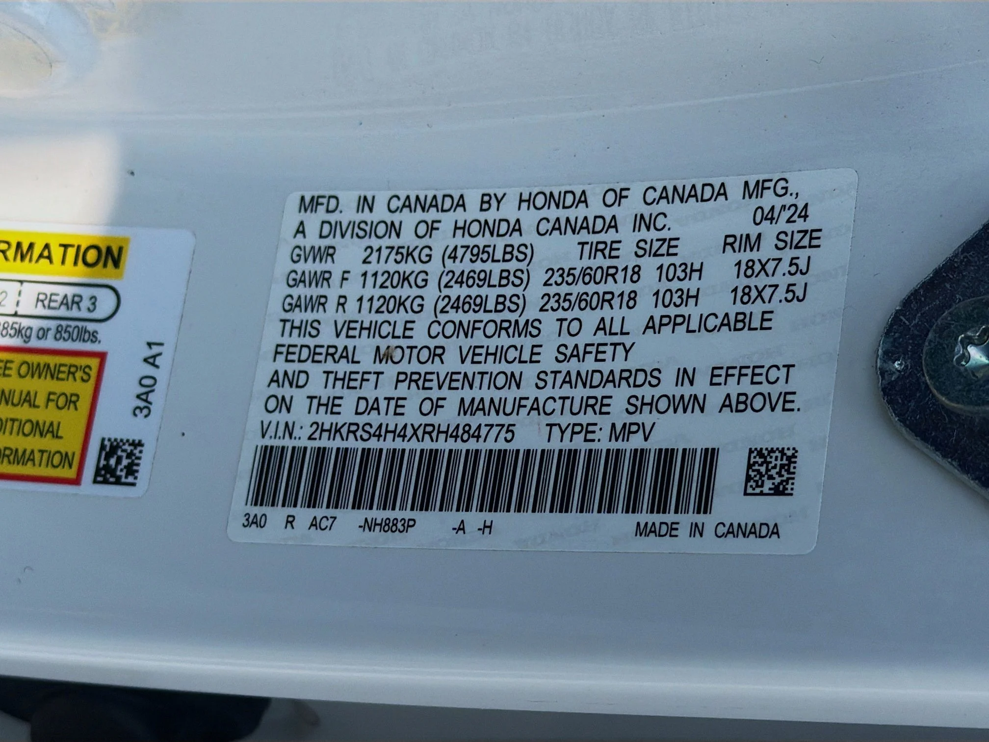 2024 Honda CR-V EX - Photo 39