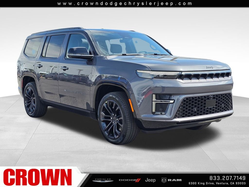 New 2026 Baltic-Gray Metallic Clear-Coat Exterior Paint Jeep Summit Reserve image 3