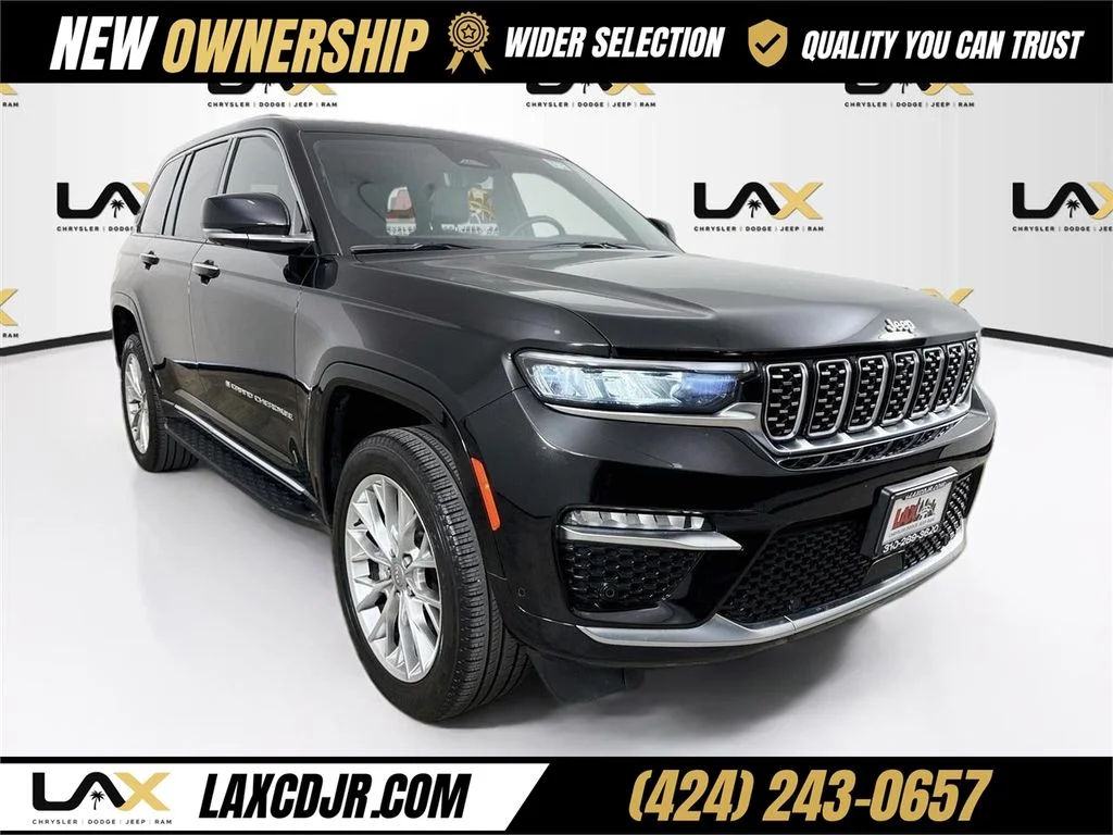 Used 2022 Black Jeep Summit image 1