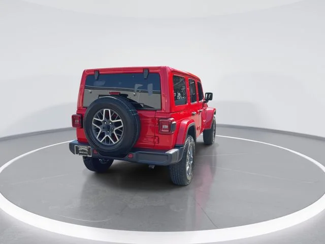 Used 2025 Red Jeep Sahara image 8