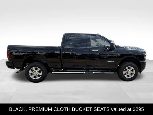 New 2026 Diamond Black Crystal Pearl-Coat Exterior Paint RAM Big Horn image 11