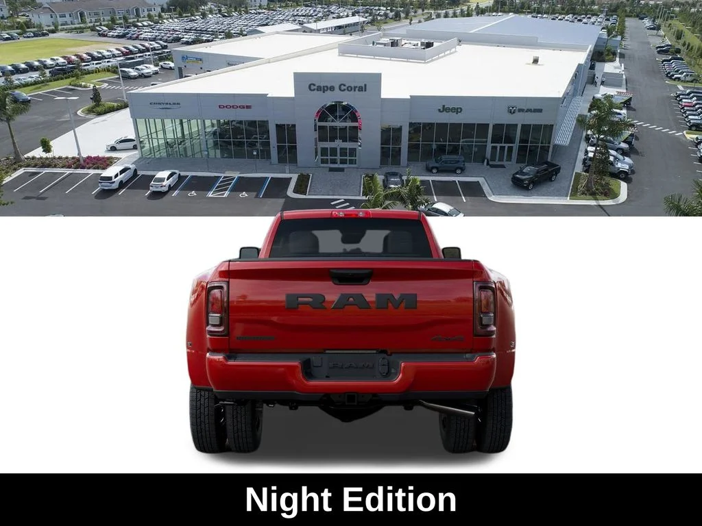 New 2026 Flame Red Clear-Coat Exterior Paint RAM Big Horn image 9