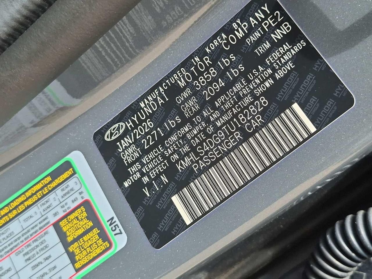 New 2026 Ecotronic Gray Hyundai SEL Sport Premium image 34