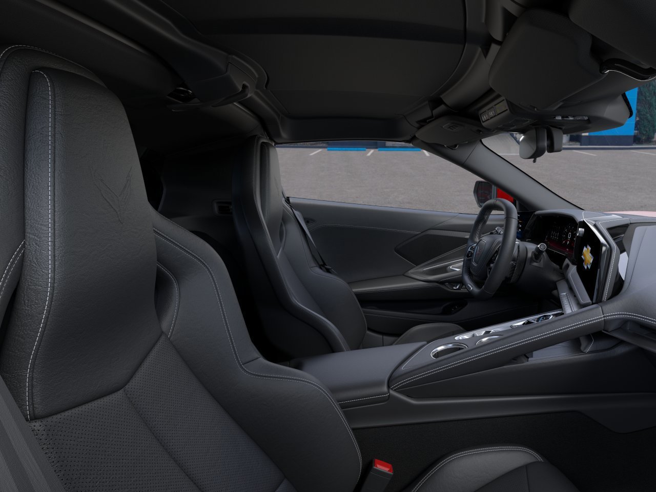 2026 Chevrolet Corvette Z06 1LZ Red at Classic Elite Chevrolet Hwy 6