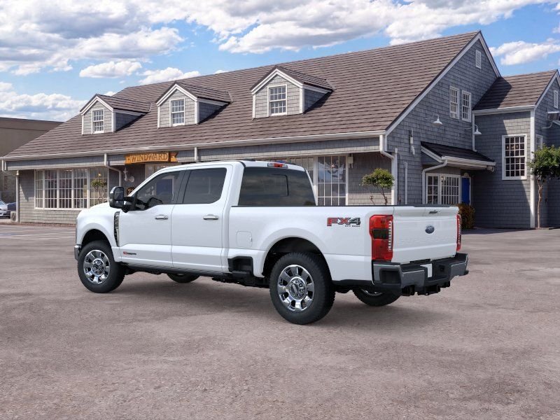 New 2025 Star White Metallic Tri-Coat Ford Lariat image 4
