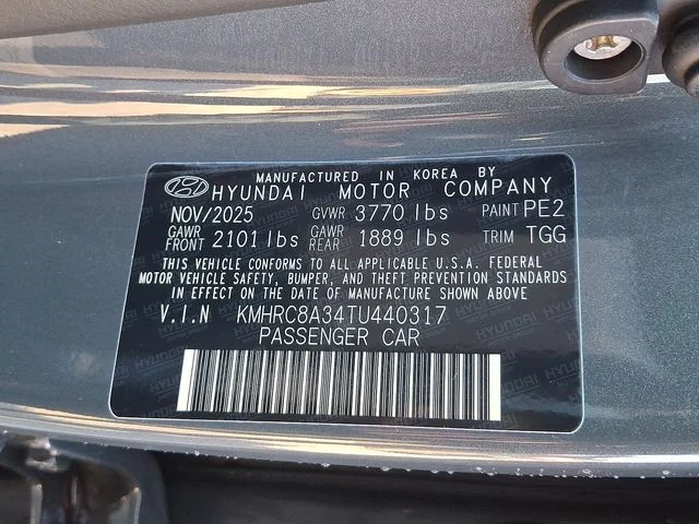 New 2026 Gray Hyundai SEL image 20