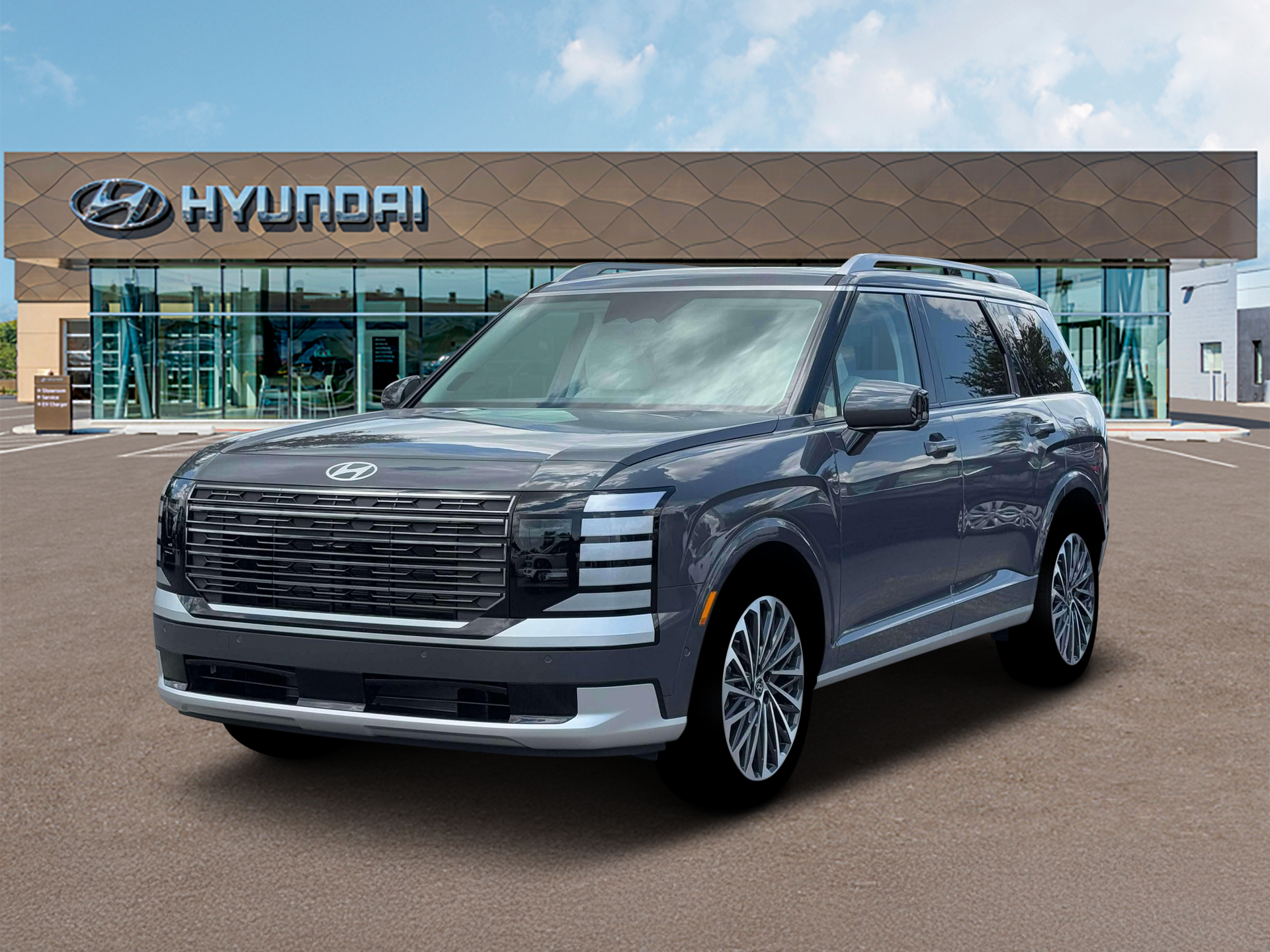 New 2026 Gray Hyundai Calligraphy AWD image 1