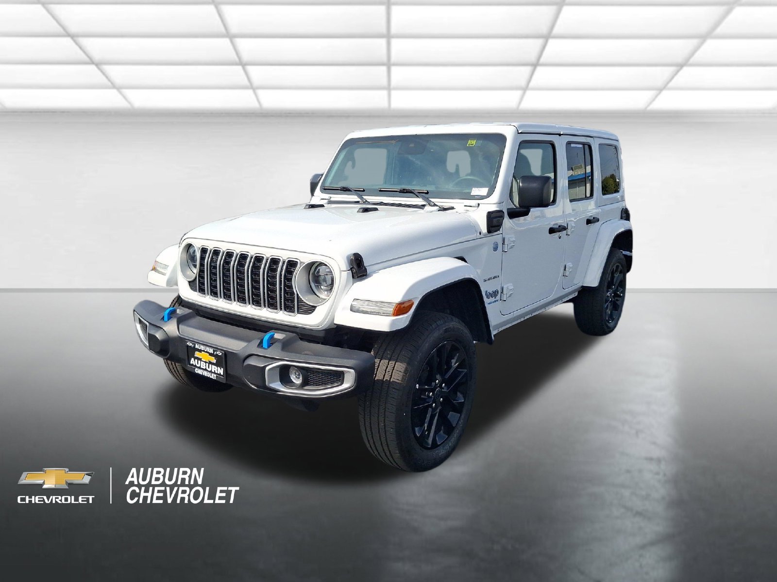 Used 2024 White Jeep Sahara 4xe image 4