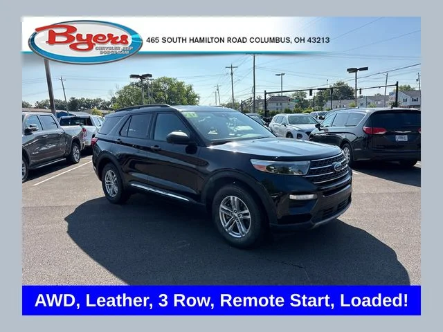 Used 2020 Black Ford XLT image 1