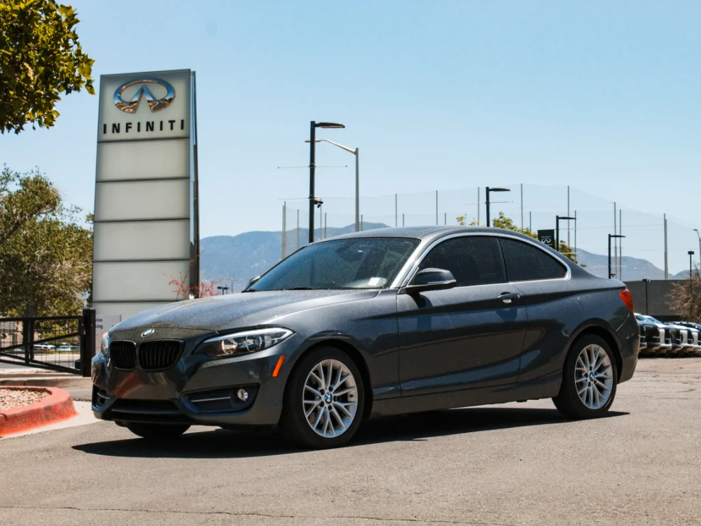 Used 2016 Mineral Gray Metallic BMW 228i image 1