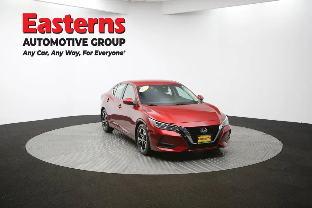 Used 2021 Red Nissan SV image 49