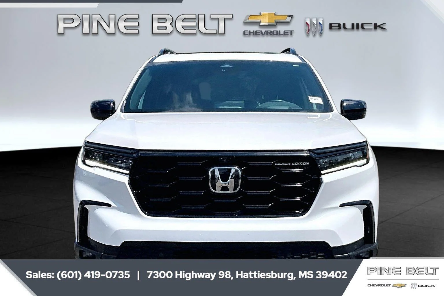 Used 2025 Platinum White Pearl Honda Black Edition image 3