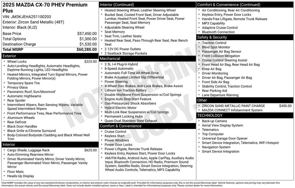 Certified Used 2025  Mazda Premium Plus image 19
