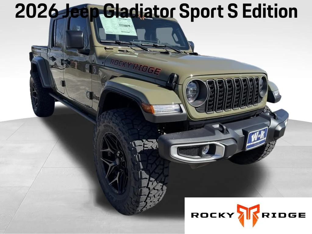 New 2026 Green Jeep Rocky Ridge image 1