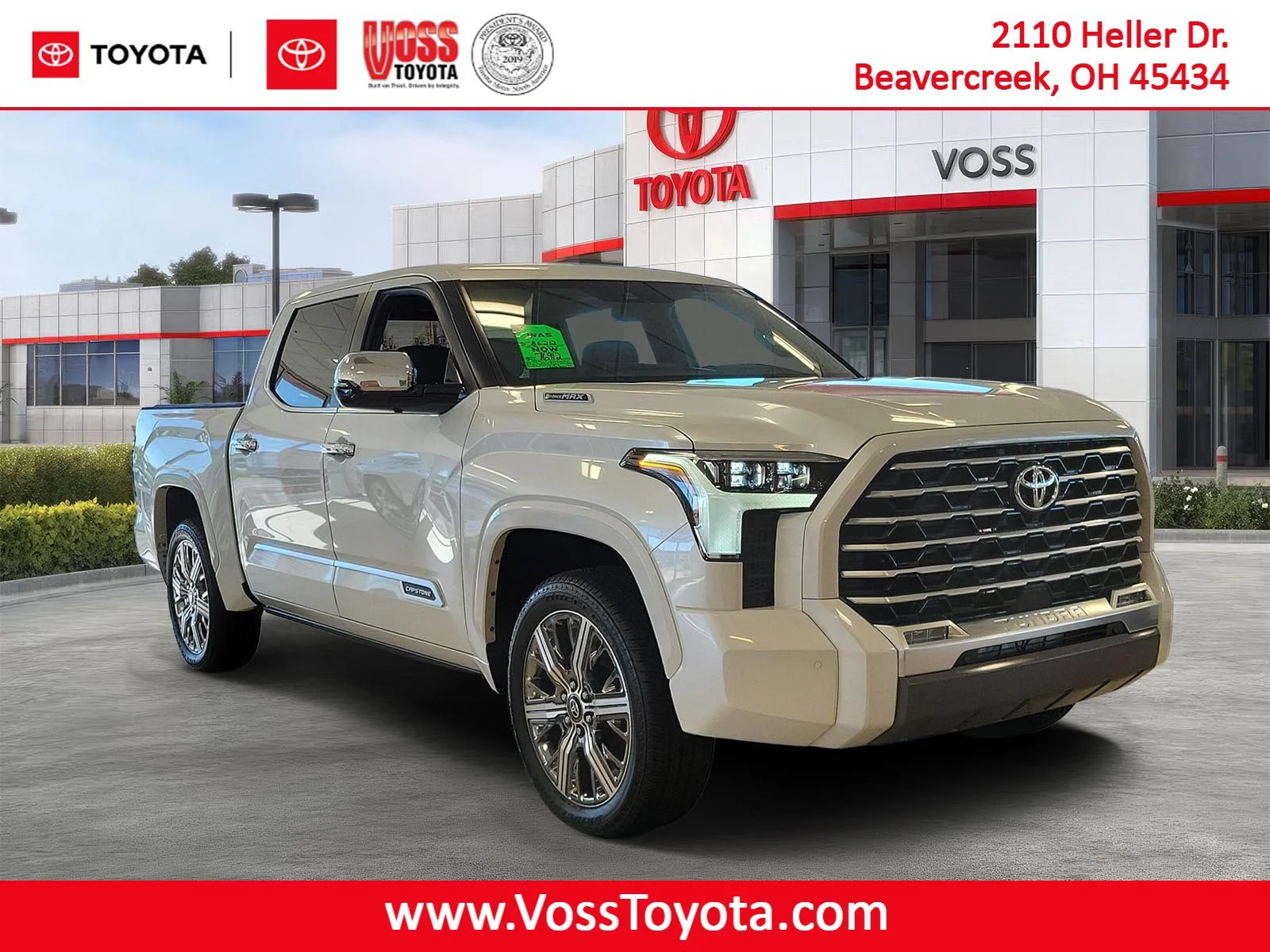 New 2026 Wind Chill Pearl Toyota Capstone CrewMax 6.4