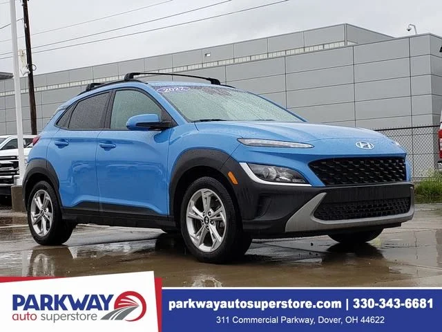Used 2022 Blue Hyundai SEL image 1