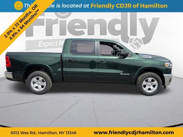 New 2026 Serrano-Green Metallic Exterior Paint RAM Big Horn/Lone Star image 4