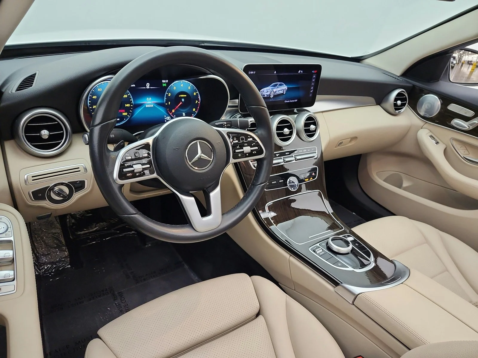Used 2021 Polar White Mercedes-Benz C 300 Sedan image 14
