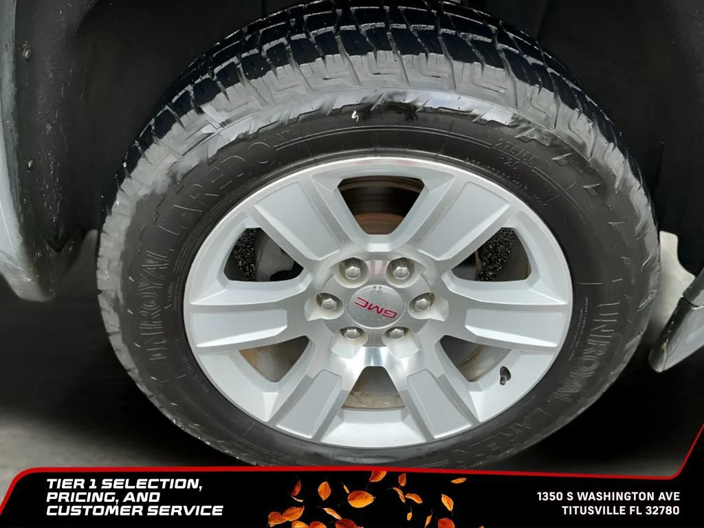 Used 2015 EMERALD GREEN METALLIC GMC SLT image 13