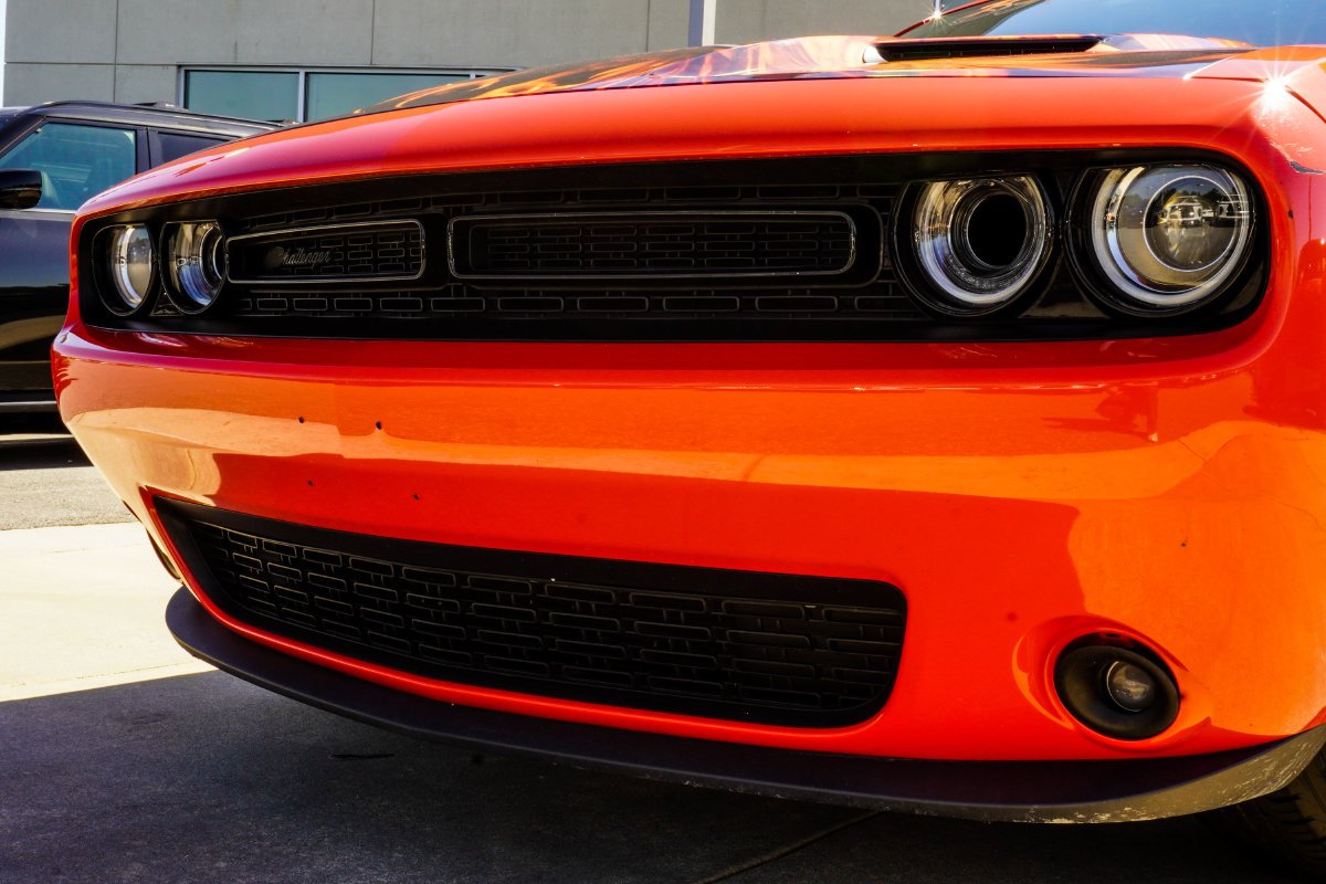 Used 2021 Orange Dodge SXT image 2